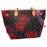 Louis Vuitton neverfull multicolour cloth handbag