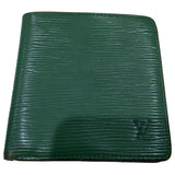 Louis Vuitton green leather case