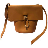Zac Posen brown leather handbag