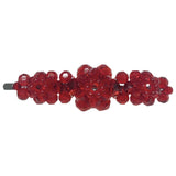 Simone Rocha red glass hair accessories