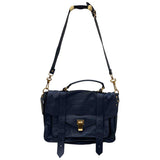 Proenza Schouler ps1 navy leather handbag