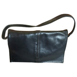 Cesare Paciotti black leather handbag