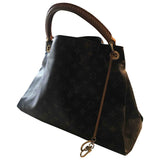 Louis Vuitton artsy brown cloth handbag