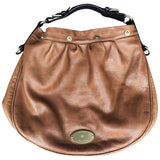 Mulberry brown leather handbag