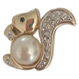 Non Signé / Unsigned motifs animaliers gold metal pins & brooches