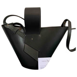 Carolina Santo Domingo black leather handbag