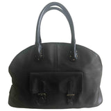 Ralph Lauren black leather handbag