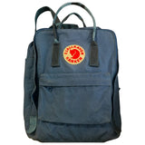 Fjallräven blue cloth backpacks