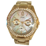 Guess gold steel watch