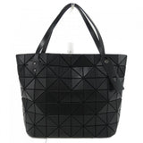 Issey Miyake black plastic handbag