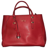 Guess red leather handbag