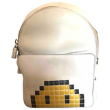 Anya Hindmarch white leather backpacks