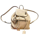 Marc Jacobs beige leather backpacks