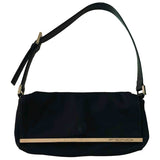 Fendi black cloth handbag