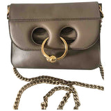 J.w. Anderson pierce beige leather handbag