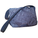 Fendi blue cloth handbag