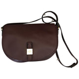 Mulberry tessie burgundy leather handbag