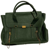 3.1 Phillip Lim pashli green leather handbag