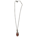 Isabel Marant pink metal long necklaces