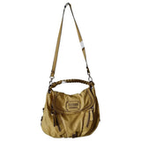 Guess yellow faux fur handbag