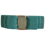 Salvatore Ferragamo green steel hair accessories