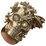 Alexander Mcqueen silver metal rings