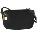 Loewe black leather handbag