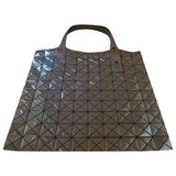 Issey Miyake metallic polyester handbag