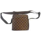 Louis Vuitton olav  brown cloth bag