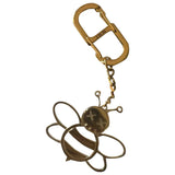 Dior gold metal bag charms