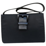 Prada black cloth handbag