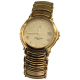 Cerruti yellow steel watch
