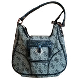 Guess grey cloth handbag