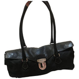 Prada black cloth handbag