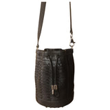Alexander Wang black leather handbag