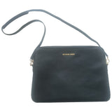 Michael Kors black leather handbag