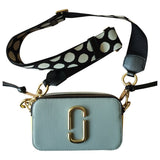 Marc Jacobs snapshot grey leather handbag