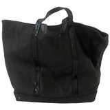 Vanessa Bruno cabas black leather handbag