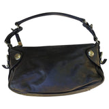 Prada black leather handbag