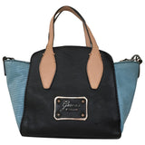 Guess blue leather handbag