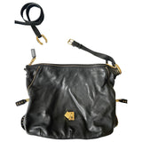 Marc Jacobs black leather handbag