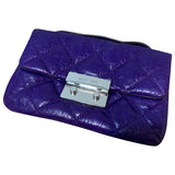 Michael Kors purple polyester handbag