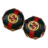 Gucci multicolour plastic earrings