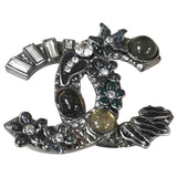 Chanel cc multicolour metal pins & brooches