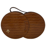 Manu Atelier brown leather handbag