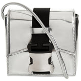 Christopher Kane silver leather handbag