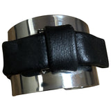 By Malene Birger black metal bracelets