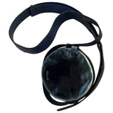 Diane Von Furstenberg blue leather handbag