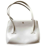 Rouje j white leather handbag