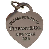 Tiffany & Co return to tiffany  silver pendants